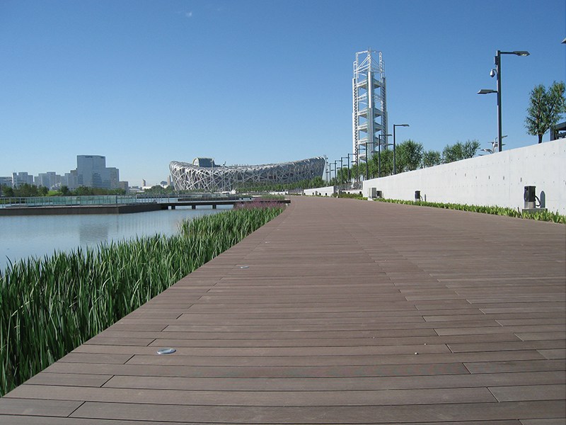 鳥(niǎo)巢木塑地板案例